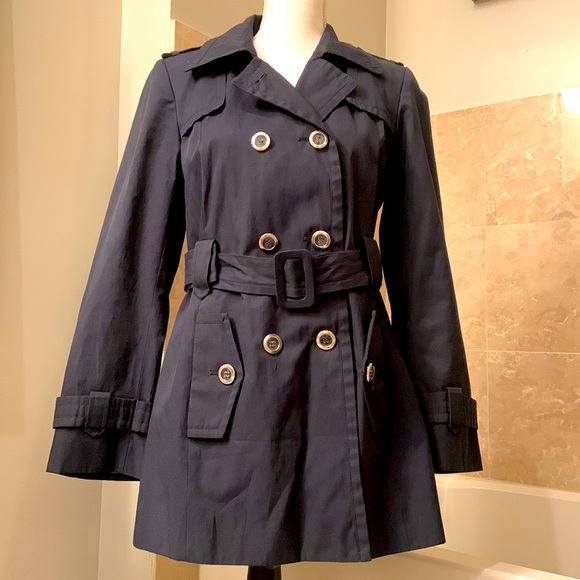 Calvin Klein Trench Rain Coat - Picture 3 of 16